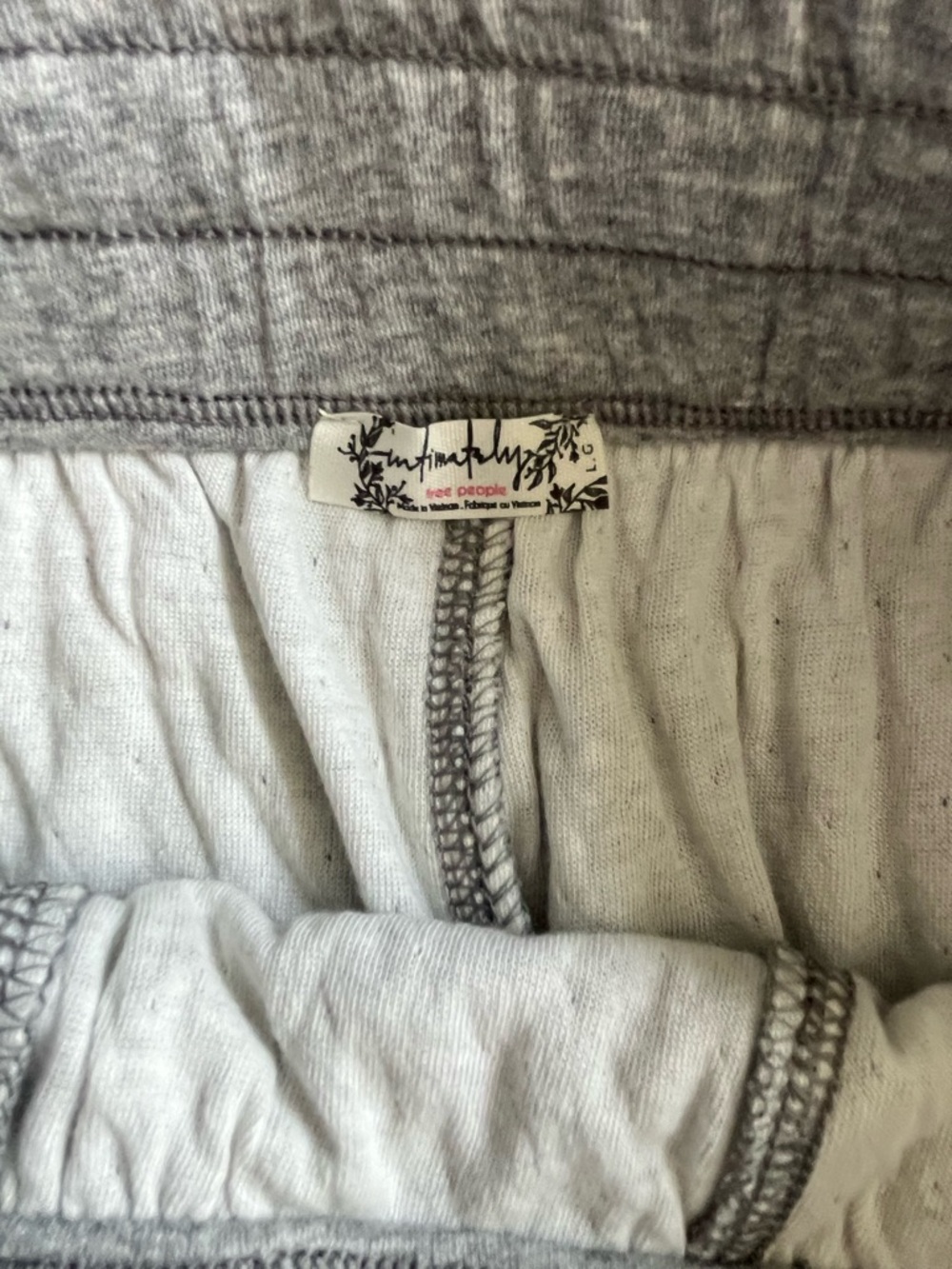NWT. Free People Intimately. Size Large. ‘Wait a Minute’ Wide Leg Lounge Pants. - Picture 8 of 13